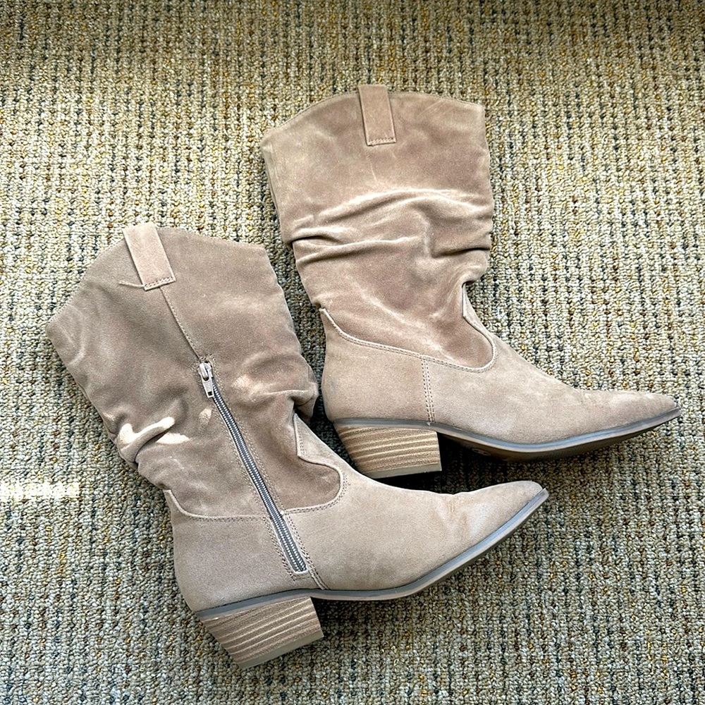 Target Western Boots (Wide Calf)